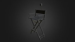 Makeup Chair D Model