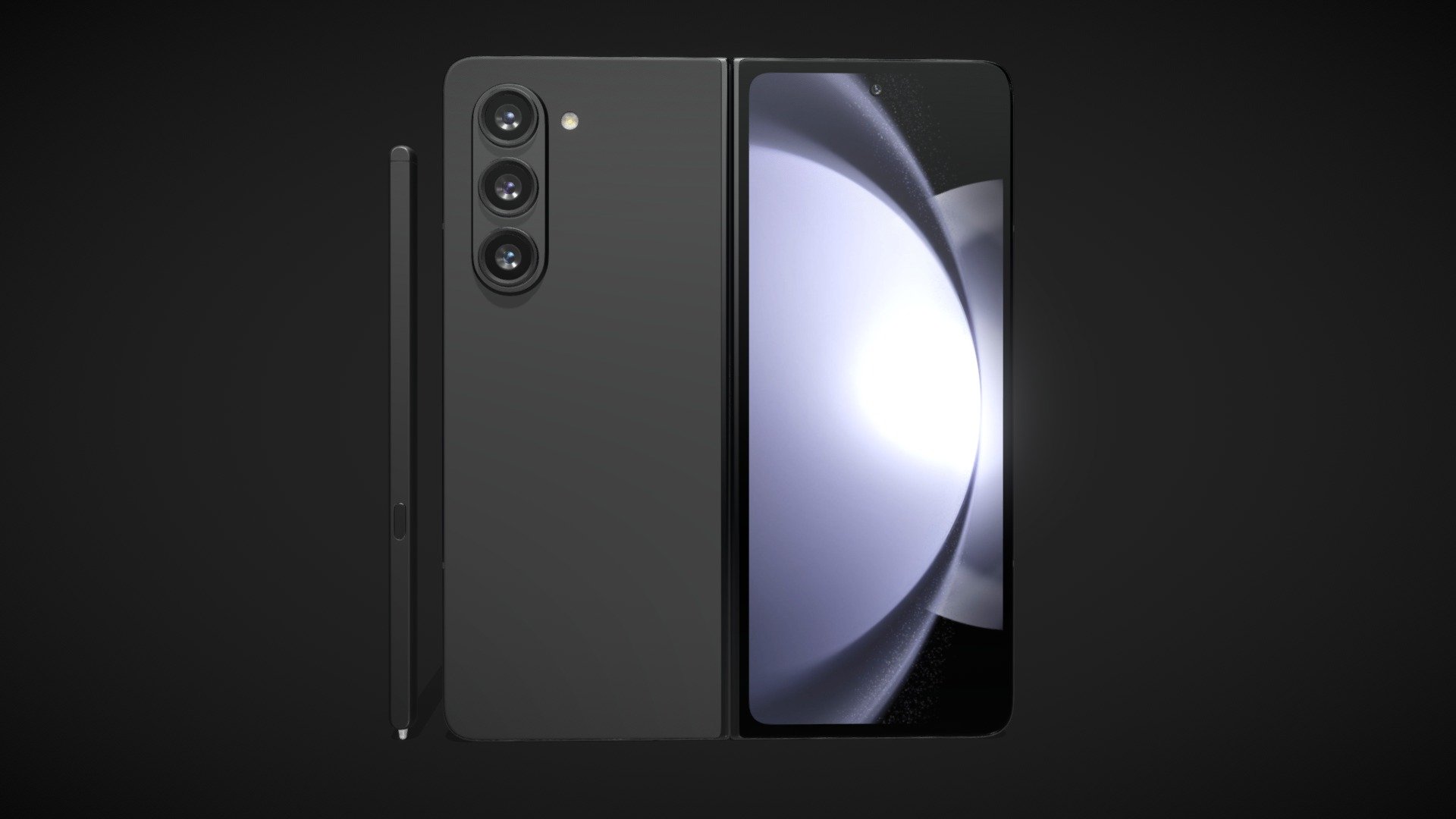 Realistic (copy) 3d model of Samsung Galaxy Z Fold 5 (Rigged, Animated).

This set:




1 file obj standard

1 file 3ds Max 2013 vray material (Rigged, Animated)

1 file 3ds Max 2013 corona material (Rigged, Animated)

1 file of 3Ds

4 file e3d full set of materials.

1 file Cinema 4d standard (Rigged, Animated).

1 file Blender (Rigged, Animated).

Topology of geometry:




forms and proportions of The 3D model

the geometry of the model was created very neatly

there are no many-sided polygons

detailed enough for close-up renders

the model optimized for turbosmooth modifier

Not collapsed the turbosmooth modified

apply the Smooth modifier with a parameter to get the desired level of detail

Organization of scene:




to all objects and materials

real world size (system units - mm)

coordinates of location of the model in space (x0, y0, z0)

does not contain extraneous or hidden objects (lights, cameras, shapes etc.)
 - Samsung Galaxy Z Fold 5 - Buy Royalty Free 3D model by madMIX 3d model