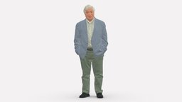 001511  old man style, people, clothes, miniatures, realistic, character, 3dprint, model, man, human, male