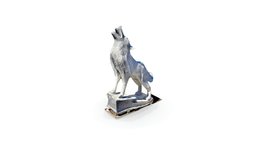 Howling Wolf Statue