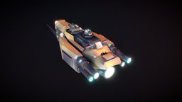 SciFi Frigate turret, fridge, scifi, military, ship, spaceship