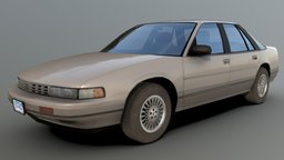 1990-91 Oldsmobile Cutlass Supreme sedan, cutlass, american, midpoly, gm, 90s, oldsmobile, vehicle, car