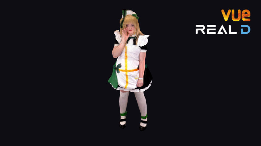 Maid - 3D model by RealD 3d model