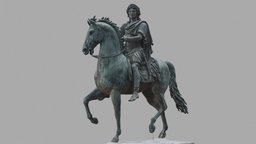Equestrian statue of Louis XIV (Lyon, France) france, 3dscanning, photogrametry, 3dprinting, statue, photoscanning, europe, lyon, louisxiv, reality-capture, zbrush2018, photoscan, realitycapture, photogrammetry, horse, scan, 3dscan, zbrush