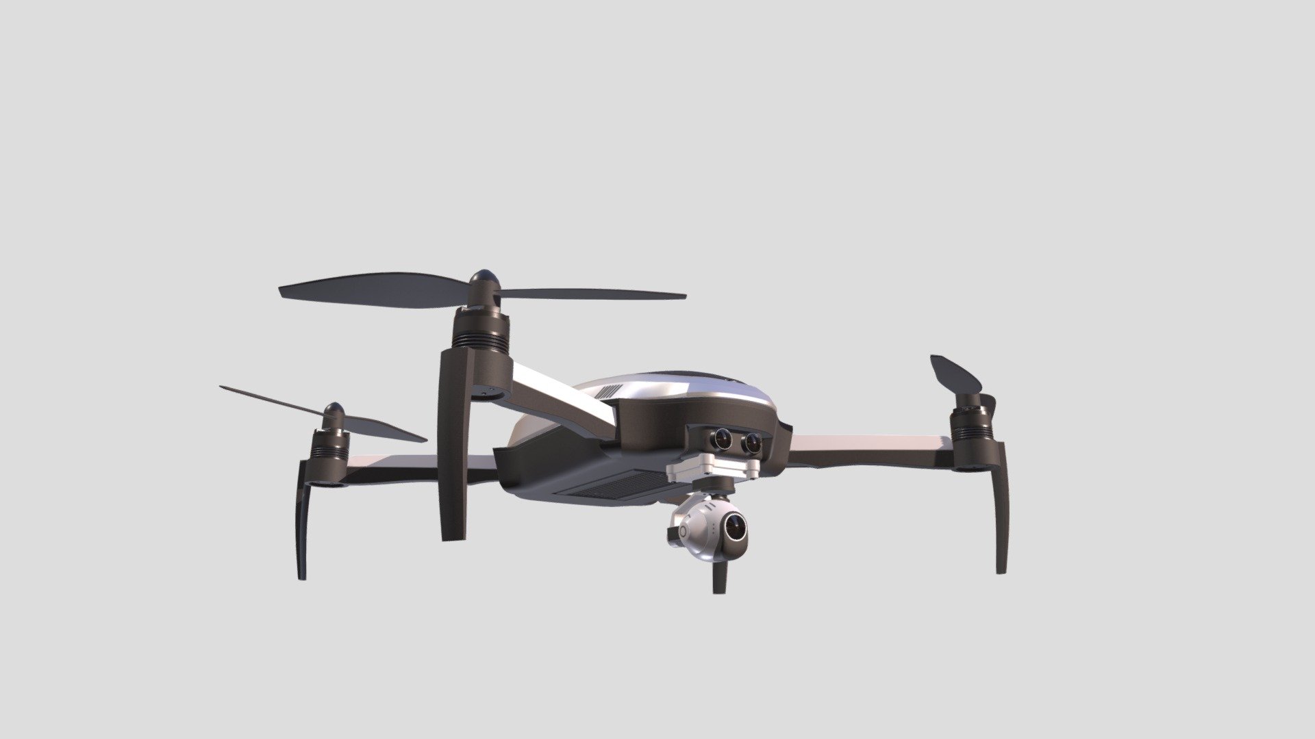 Free Drone with its animation ,cool to watch 3 separate animations likable to the eye.Free for whatever purpose - Animated Drone - Download Free 3D model by hartwelkisaka 3d model