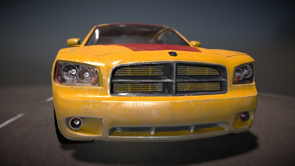 dodge-charger-2006 - Car_yobbo - 3D model by tit_andreev 3d model