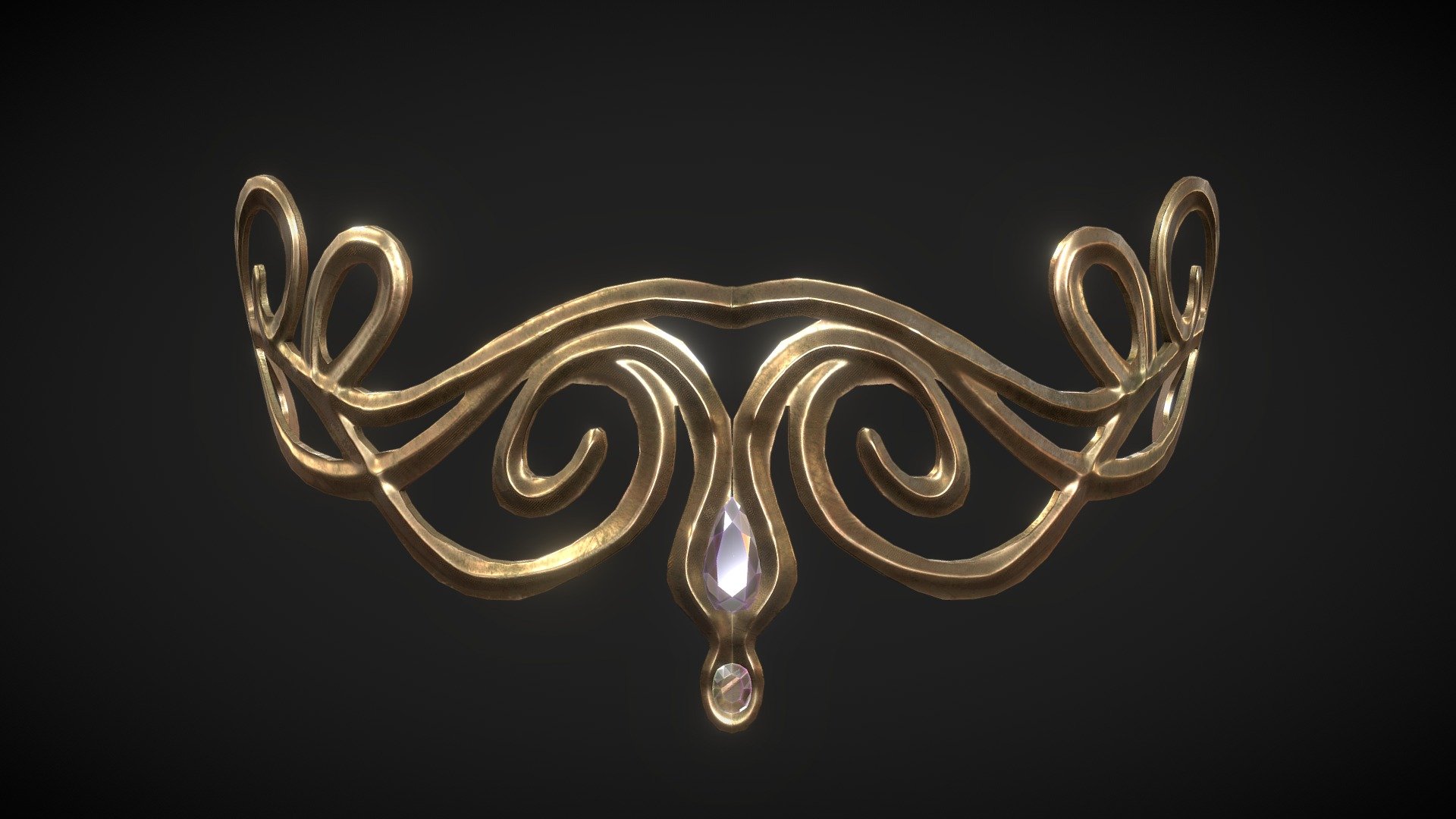 Tiara Diadem Crown - low poly

4096x4096 PNG texture

Textures include:




Base Color

Normal

Roughness

Opacity

Emissive

AO

Triangles: 4.9k  Vertices: 2.4k

You can buy other models of crowns here , here and here




tiara

Crowns Collection &lt;&lt;
 - Tiara Diadem Crown - low poly - Buy Royalty Free 3D model by Karolina Renkiewicz (@KarolinaRenkiewicz) 3d model
