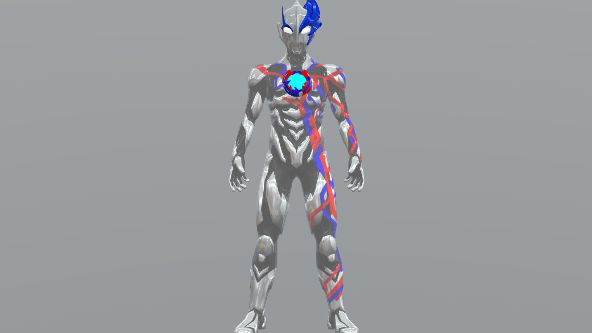 ultraman blazar - Ultraman Blazar - 3D model by Hendri Susanto (@Hendrisusanto) 3d model