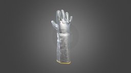 Gloves: Heat Resistant 3dscanning, props, 3dmodelling, substance-designer, substancepainter, blender