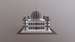 Masjid (Mosque) microsoft, builder, mosque, 3dbuilder, arsitektur, masjid, architecture, 3d