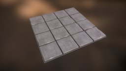 Stone Tiles ruin, dungeon, sculture, floor, ready, tiles, statue, asset, game, pbr, stone, tomb