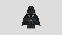 LEGO Darth Vader (Not Rigged Free) lego, darthvader, returnofthejedi, anewhope, empirestrikesback, starwars