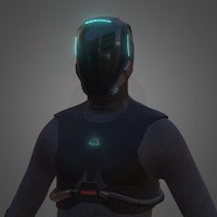 Sci-Fi Soldier soldier, 3d-model, character, sci-fi