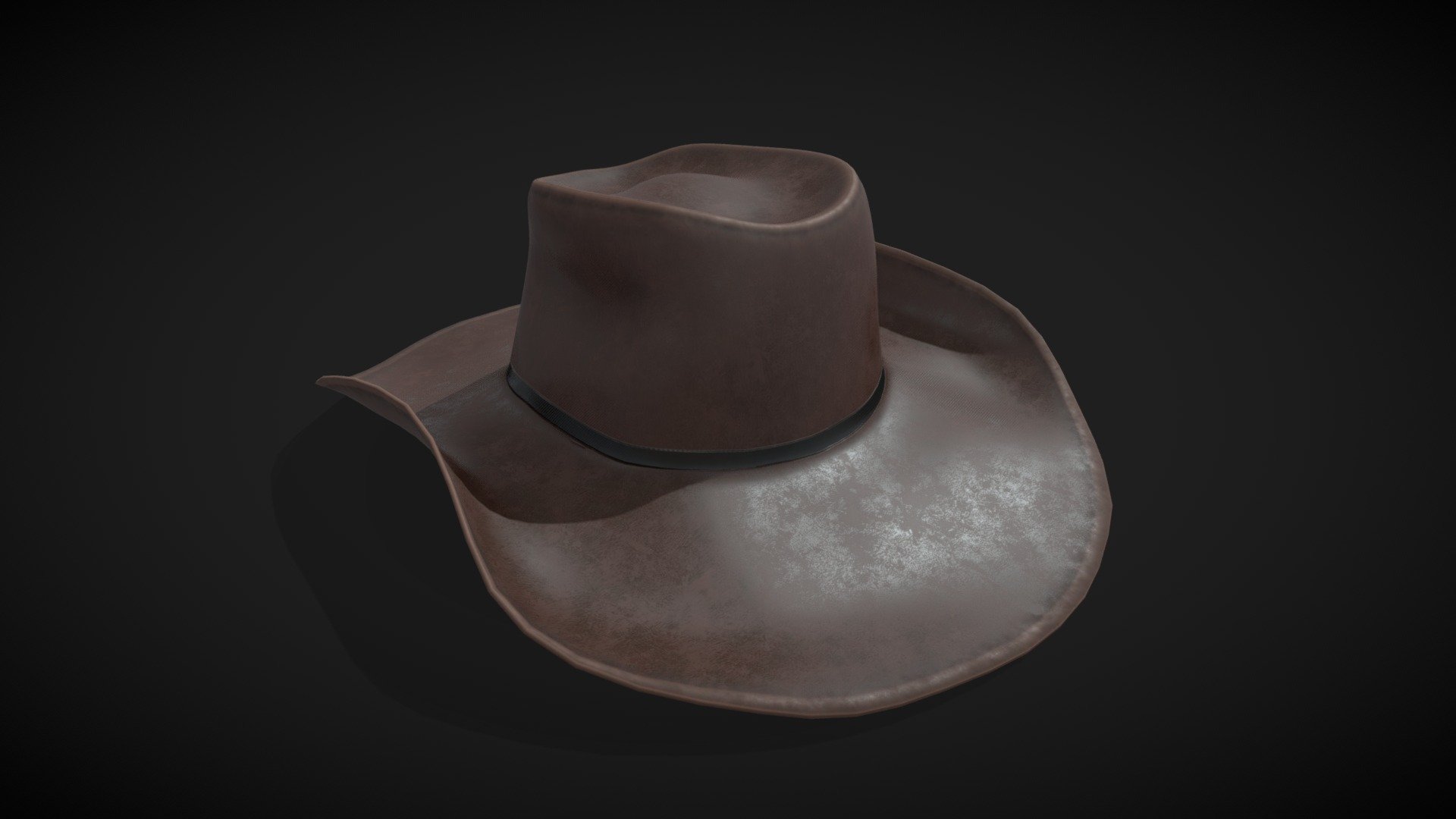 Done by: modeling + sculpting + PBR texturing.

Feel free to use - Cowboy Hat - Download Free 3D model by SusanKing (@krolzuzannapl) 3d model