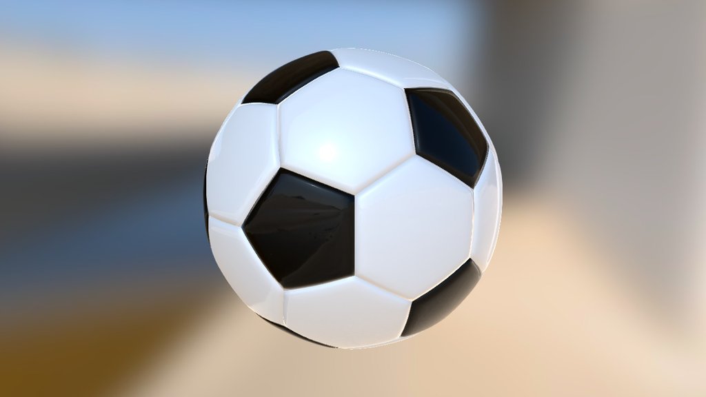 Soccer Ball - Download Free 3D model by Blenderkurt (@kurtstangl) 3d model