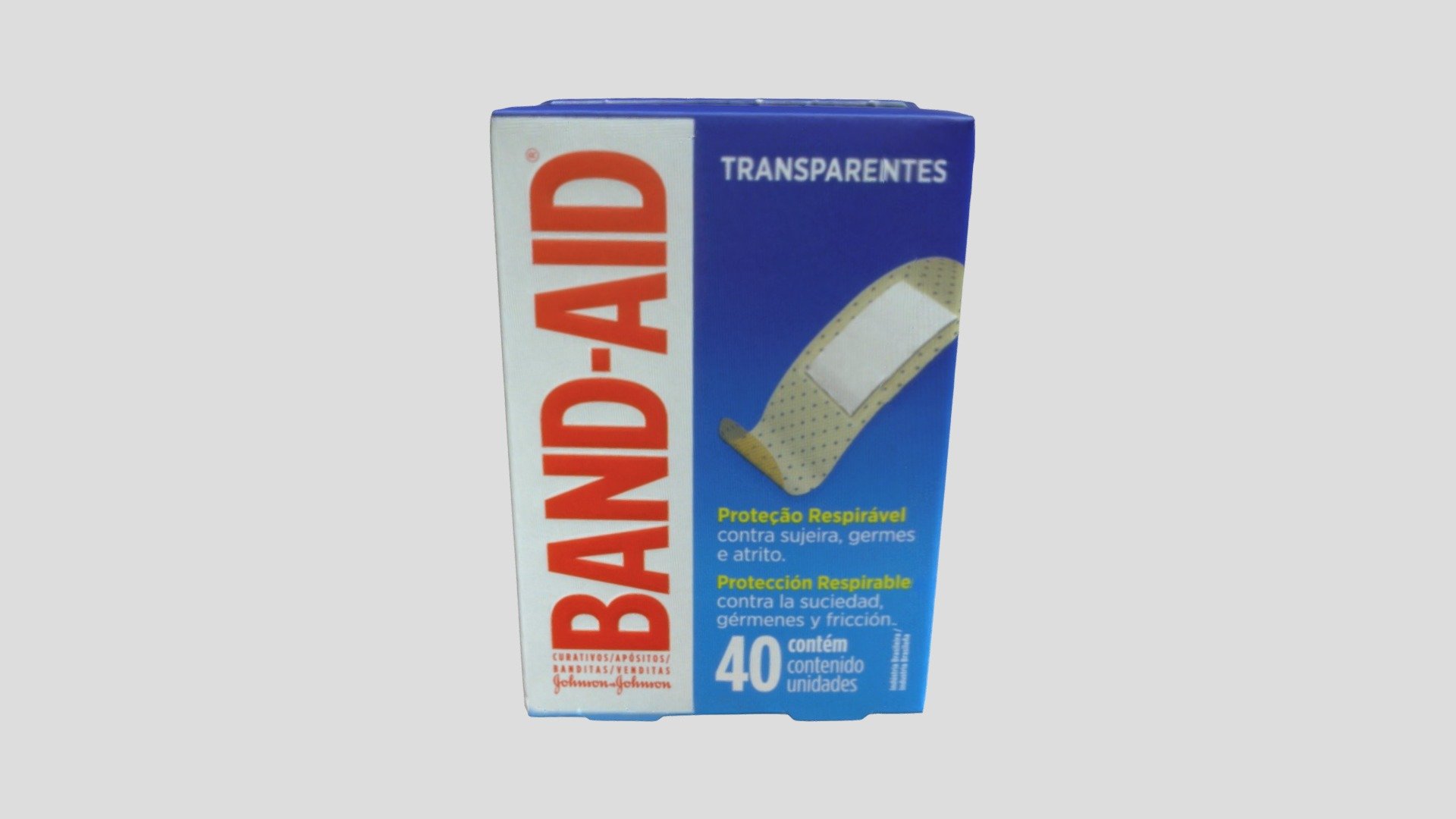 JOHNSON - (F) Band-aid 40 unidades - 3D model by 42LabsCS 3d model