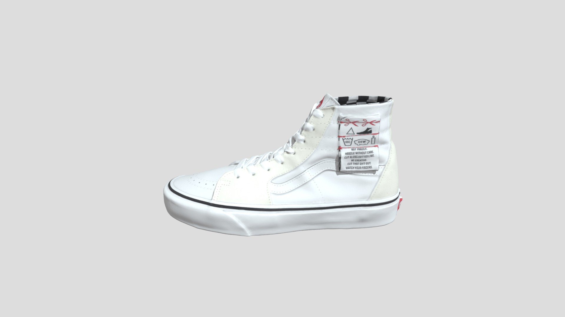 This model was created firstly by 3D scanning on retail version, and then being detail-improved manually, thus a 1:1 repulica of the original
PBR ready
Low-poly
4K texture
Welcome to check out other models we have to offer. And we do accept custom orders as well :) - Vans Diy Sk8-hi Tapered 白色_VN0A4U1624F - Buy Royalty Free 3D model by TRARGUS 3d model