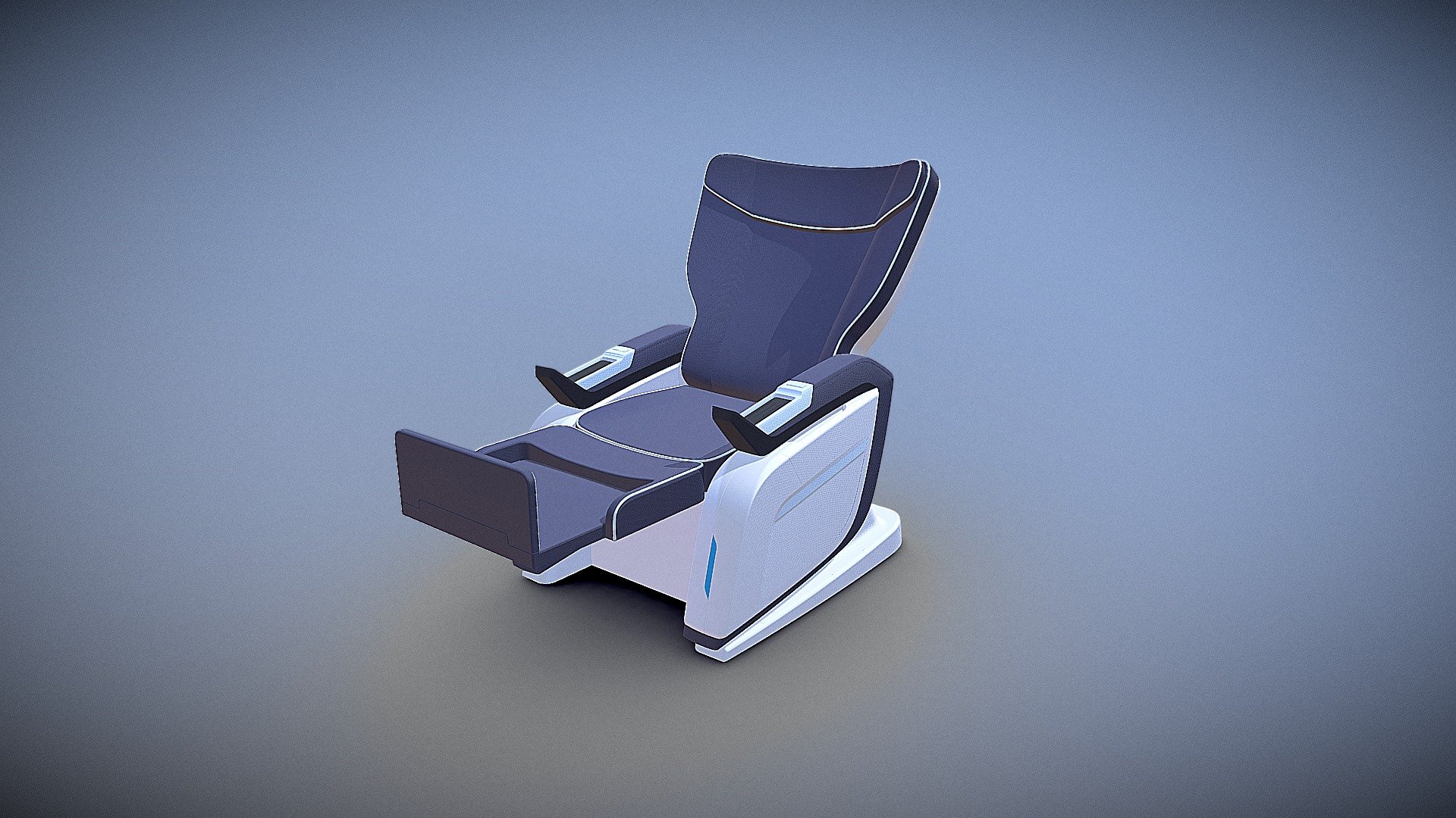 Massage Chair for people - MASSAGE CHAIR_B_ok22-1 - Download Free 3D model by 3dcyner 3d model