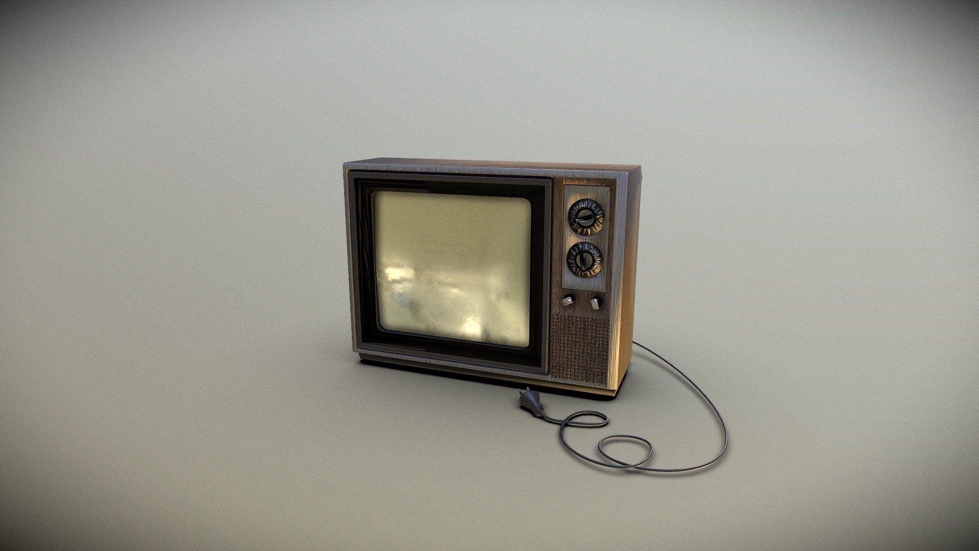 Wooden frame TV, cathodic television that could've been seen in most of 80's to the late 90's houses. Old But Gold!
Modeled in Blender 3.2.1 - Retro CRT Tv, 80's - Buy Royalty Free 3D model by Smoothie 3D (@arisyn08) 3d model