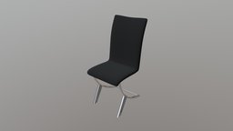 Delfin Dining Chair Black indoor, furniture, dining, zuo, zuomod, chair