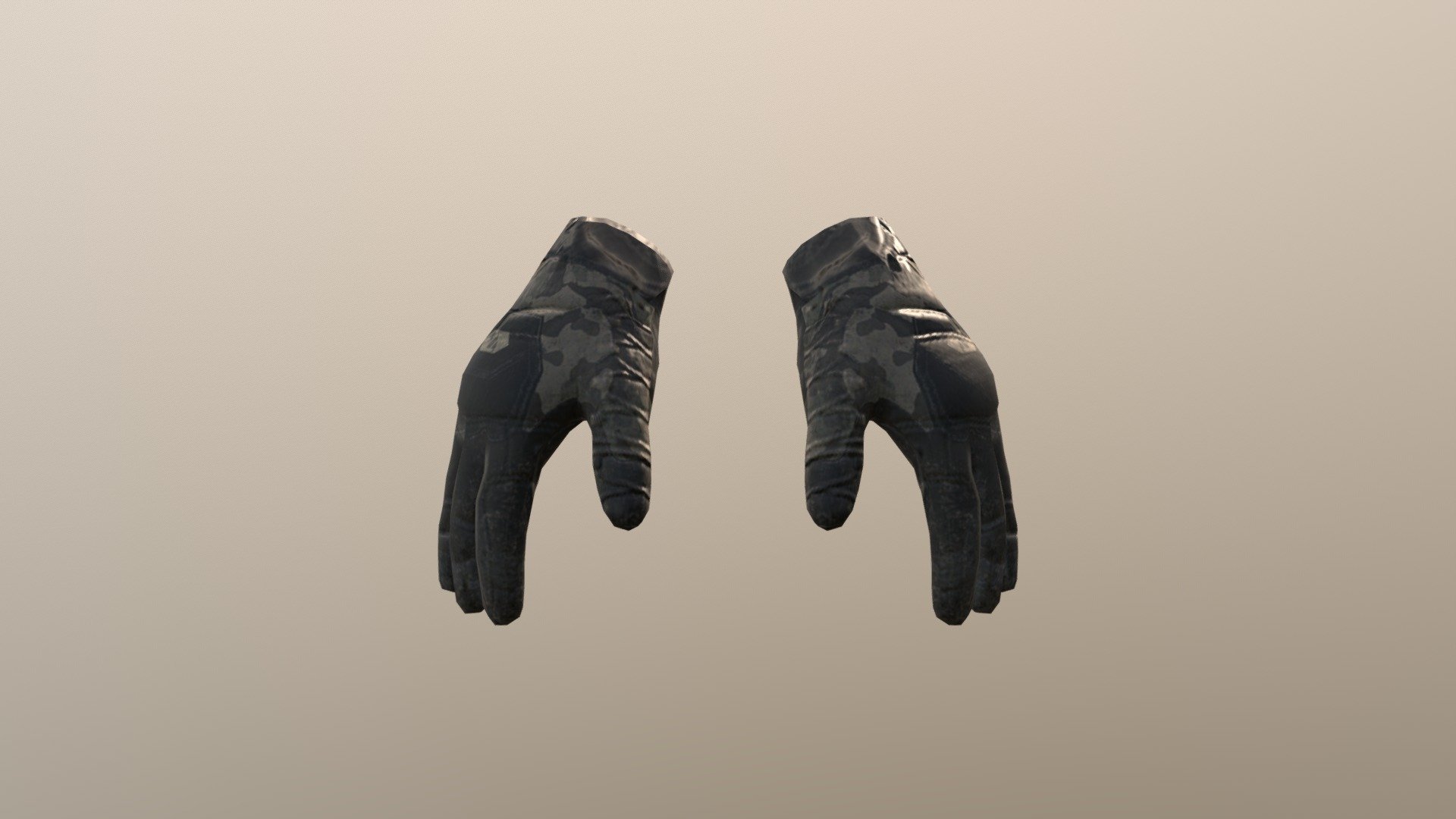 Uploaded for Skin-Tracker.com - PUBG - Unknown Gloves - 3D model by Skin-Tracker (@stairwave) 3d model