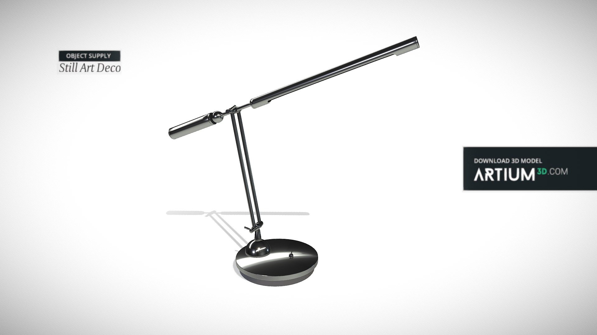 Desk lamp – New design
chrome-plated steel

size: arm-67 cm

code: SV-008 - Desk lamp – New design - Buy Royalty Free 3D model by ARTIUM3D 3d model