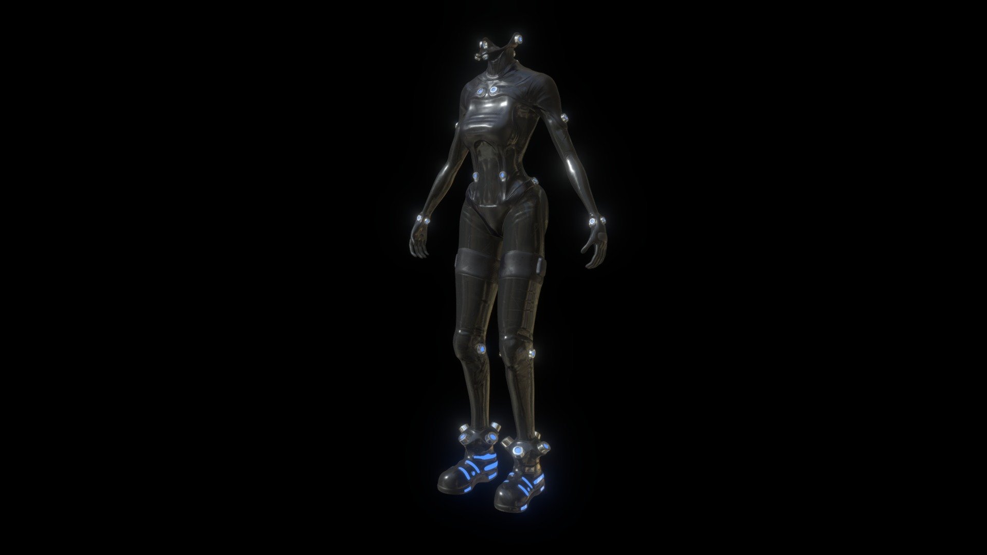 Hipoly Suit (SubDi Applied)
Also have a low poly version - Full body Gantz suit - 3D model by It's me (@ciccot) 3d model