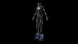 Full body Gantz suit suit, hero, alien, movie, gantz, anime-character, weapon, sci-fi, monster, anime, war