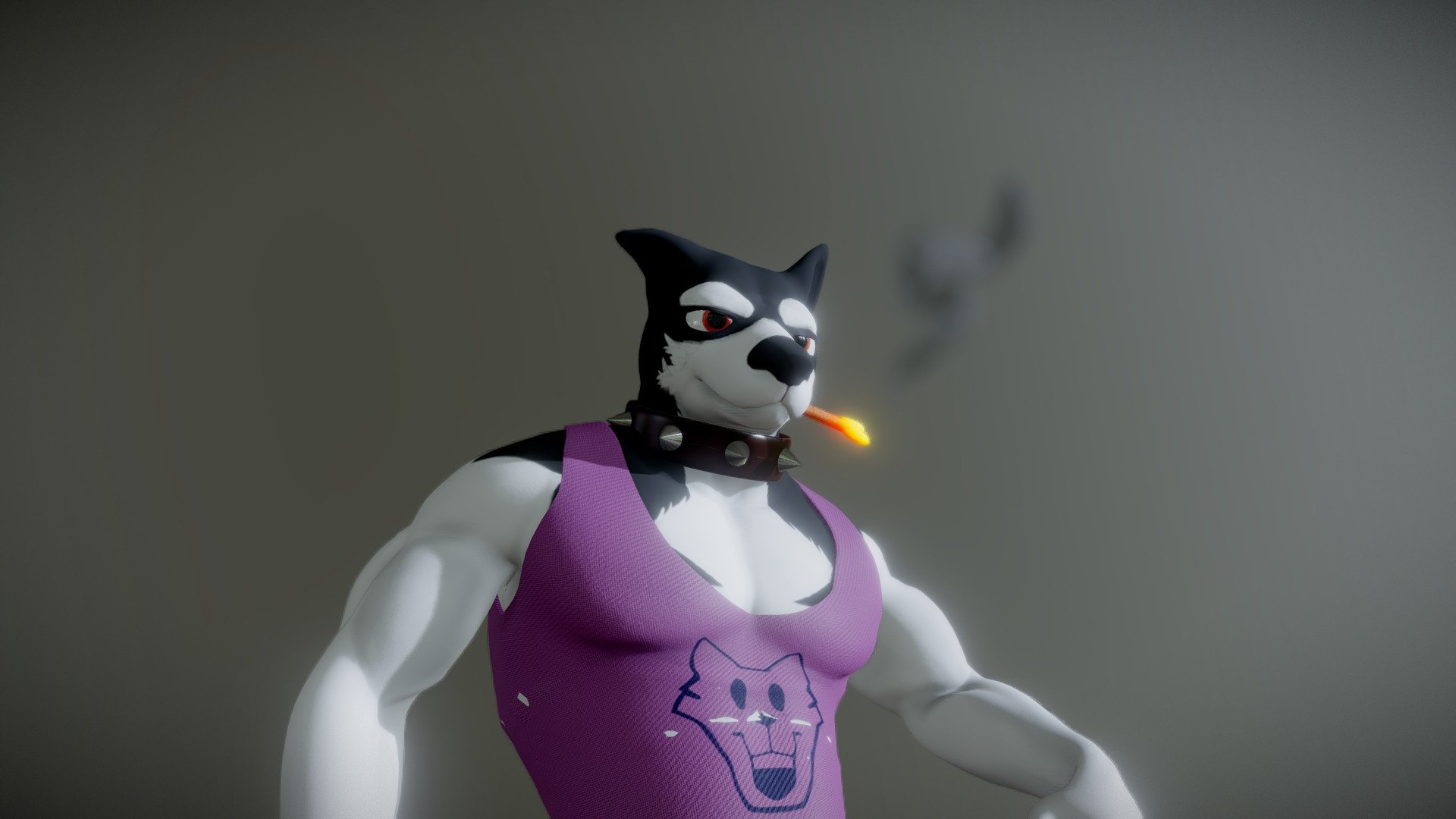 Here is an Idile animtion of the doggo model that I created some ago - Undertale Doggo Fanart Idile Animation - Download Free 3D model by hullalmiah 3d model