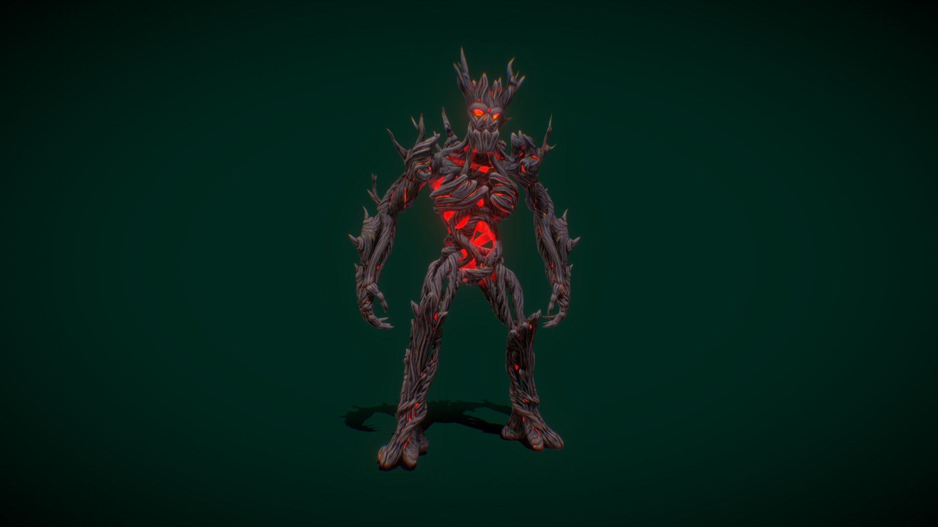 Buy this character - Infected Ent - 3D model by Lil_Pupinduy 3d model