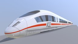 Ice 3 Train (Wip-3) train, high-poly, zug, wip-3, siemens, ice3, vis-all-3d, 3dhaupt, software-service-john-gmbh, intercity-express, fast-train, high-speed-train, velaro-d, innotrans-2018