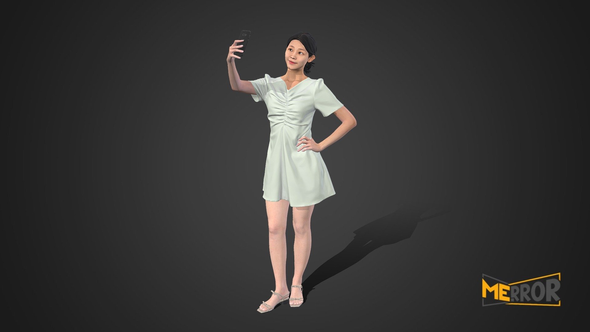 ME.RROR


From 3D models of Asian individuals to a fresh selection of free assets available each month - explore a richer diversity of photorealistic 3D assets at the ME.RROR asset store!

https://me-rror.com/store




[Model Info]




Model Formats : FBX, MAX


Texture Maps (8K) : Diffuse




Find Scanned - TPO version here: https://sketchfab.com/3d-models/asian-woman-scan-posed-24-bf12c73bee8d433786aca0c2be9758c2



If you encounter any problems using this model, please feel free to contact us. We'd be glad to help you.



[About ME.RROR]

Step into the future with ME.RROR, South Korea's leading 3D specialist. Bespoke creations are not just possible; they are our specialty.

Service areas:




3D scanning

3D modeling

Virtual human creation

Inquiries: https://merror.channel.io/lounge - Asian Woman Scan_Posed 62 100K poly - Buy Royalty Free 3D model by ME.RROR Studio (@merror) 3d model