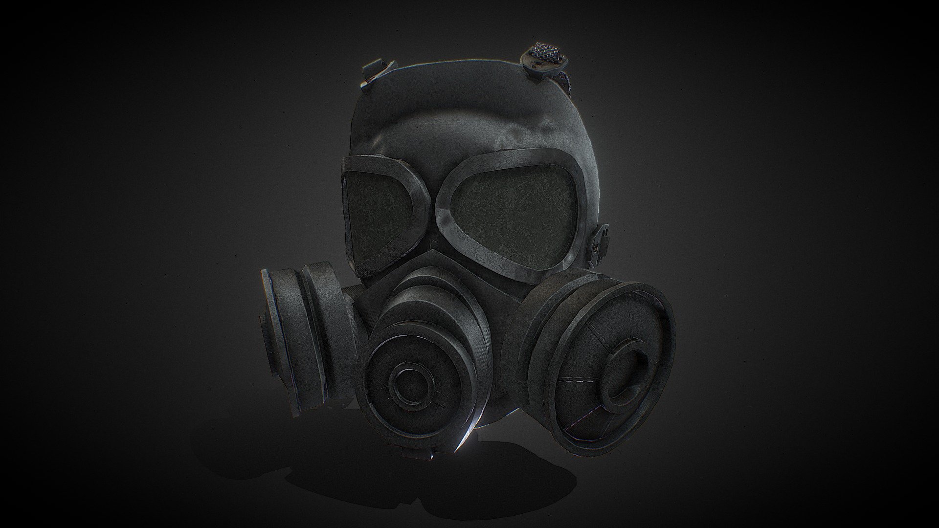 Gas mask - Download Free 3D model by Hsieh TingYu (@amy33543063) 3d model