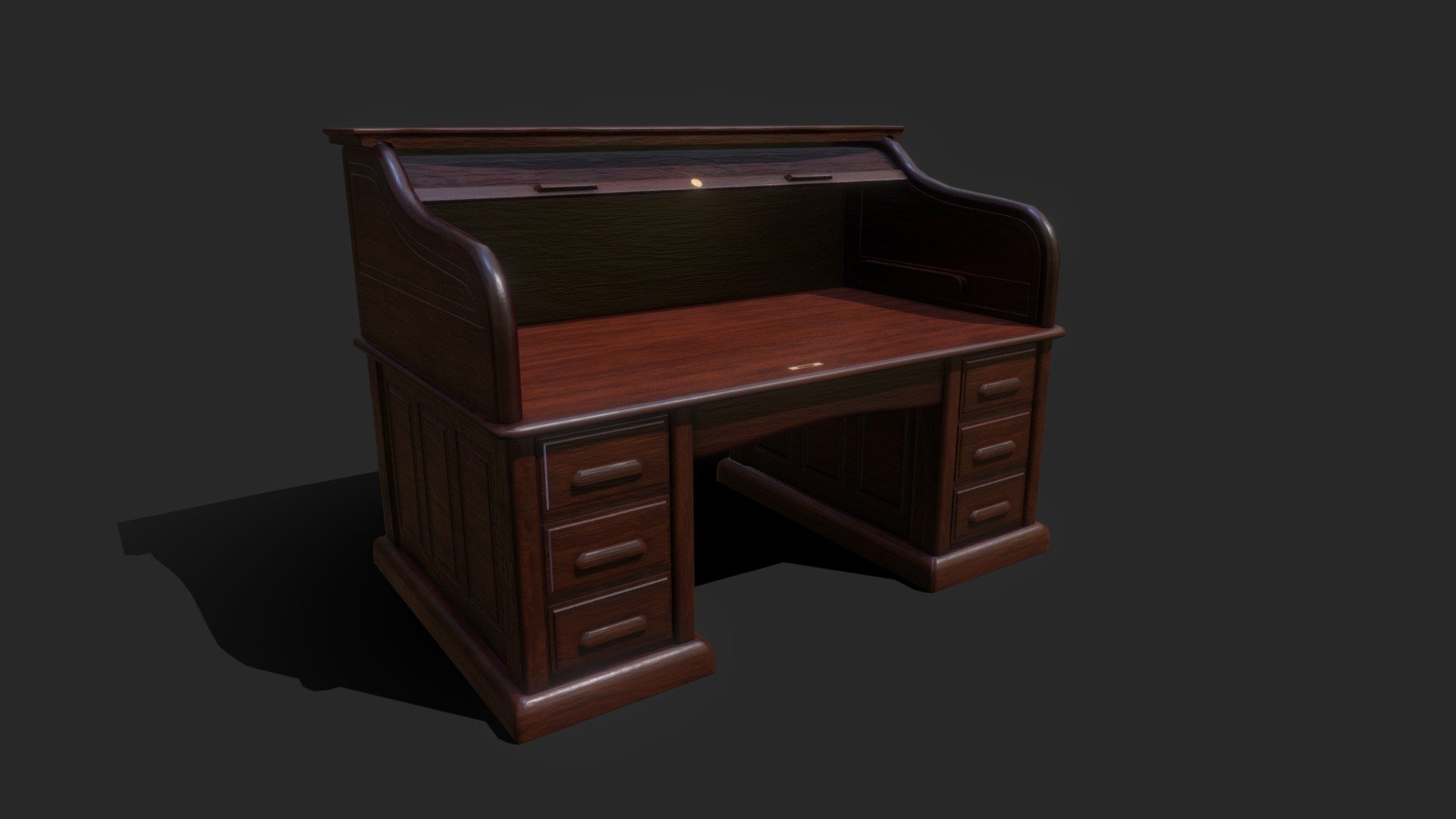 Simple table - Table - Download Free 3D model by RedHorn 3d model