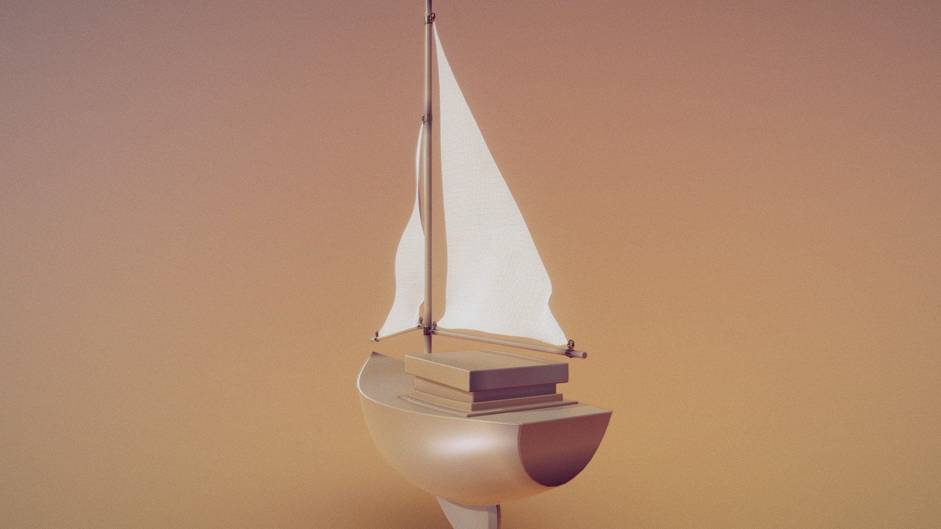 A Toy boat WIP - Toy Boat - 3D model by 3DTrip 3d model