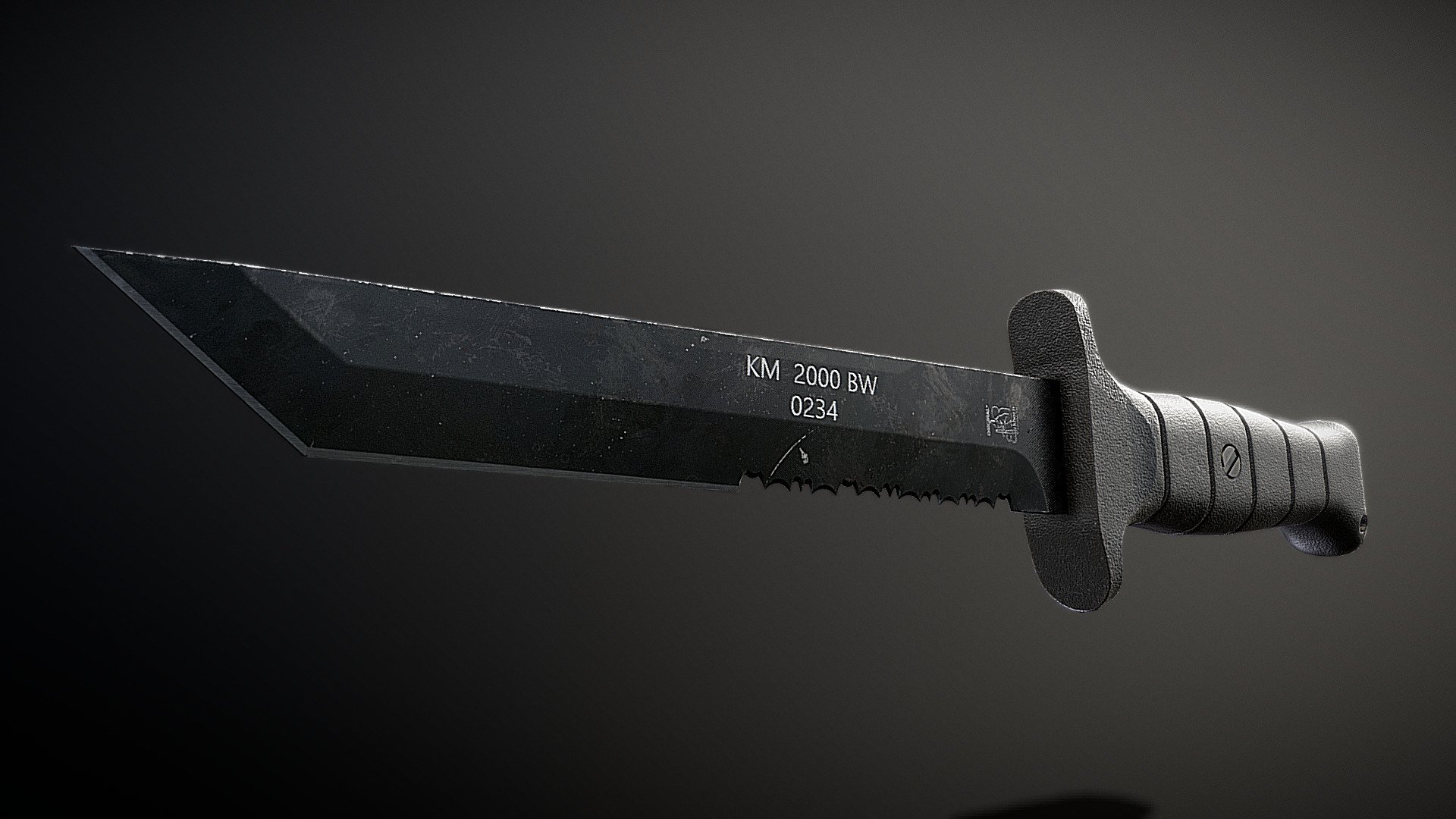 The KM2000 (KM designates Kampfmesser, literally &ldquo;combat knife