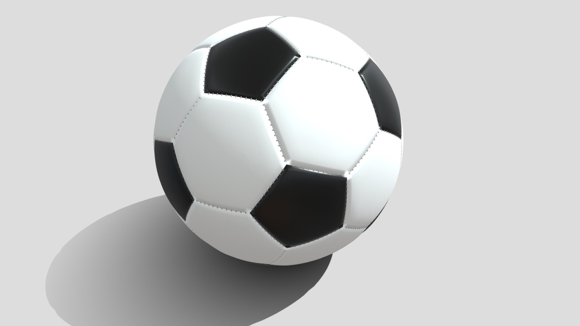 Model made using Blender 2.82, it works with Cycles and Eevee render. You can use it with later Blender versions as well. Here you can find and use any of these formats: .blend; .dxf, .obj; .fbx, .stl and .glb. You have to unzip the SoccerBall zip folder in order to use the files appropriately. Also, you can find a short video in mp4 file format. All necessary files are included.
Note: You have to choose the “Additional file” download option, so you can find and use all the files of this model. Don't forget to UNZIP the file downloaded to can see and use it appropriately 3d model