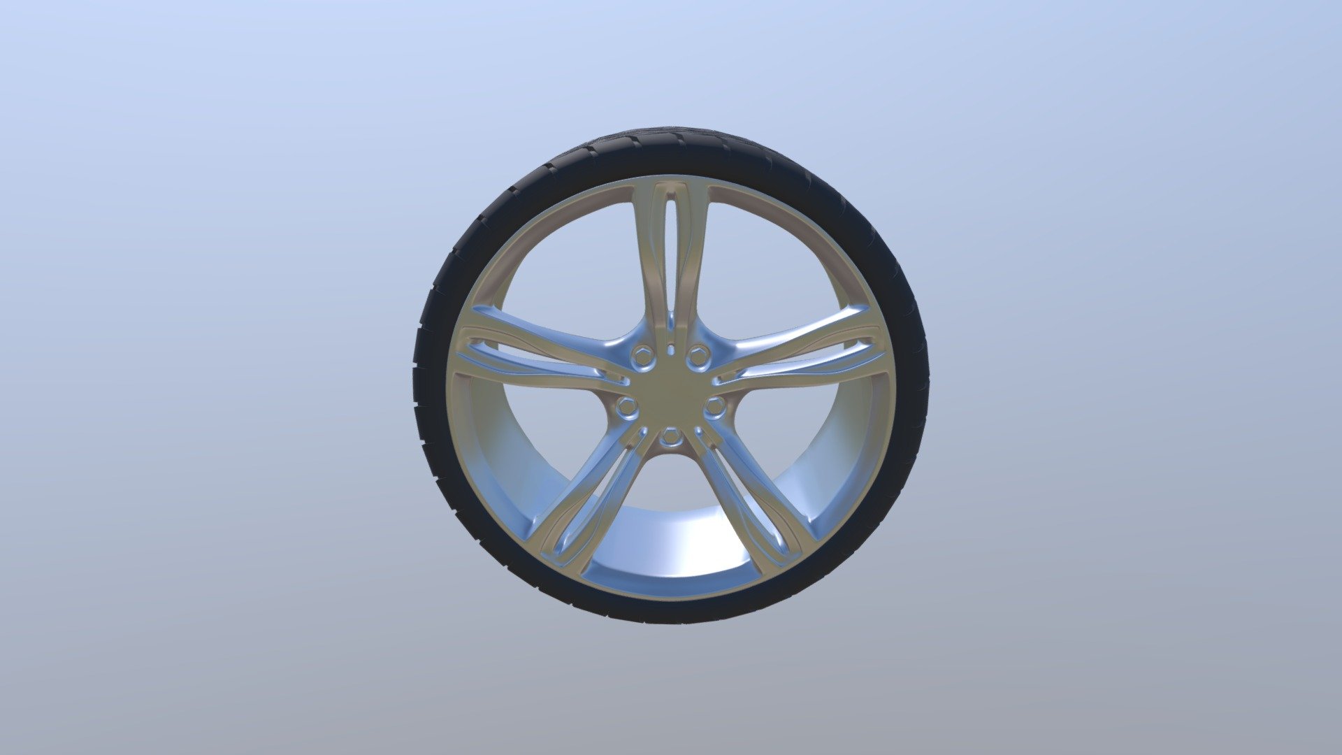 Submission for the Modeling a Wheel exercise on CG Cookie.

Based off a BMW rim design.

Topology is a little janky apologies in advance 3d model