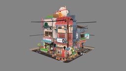 Sketchfab 3D Editor Challenge: Littlest Tokyo kawaii