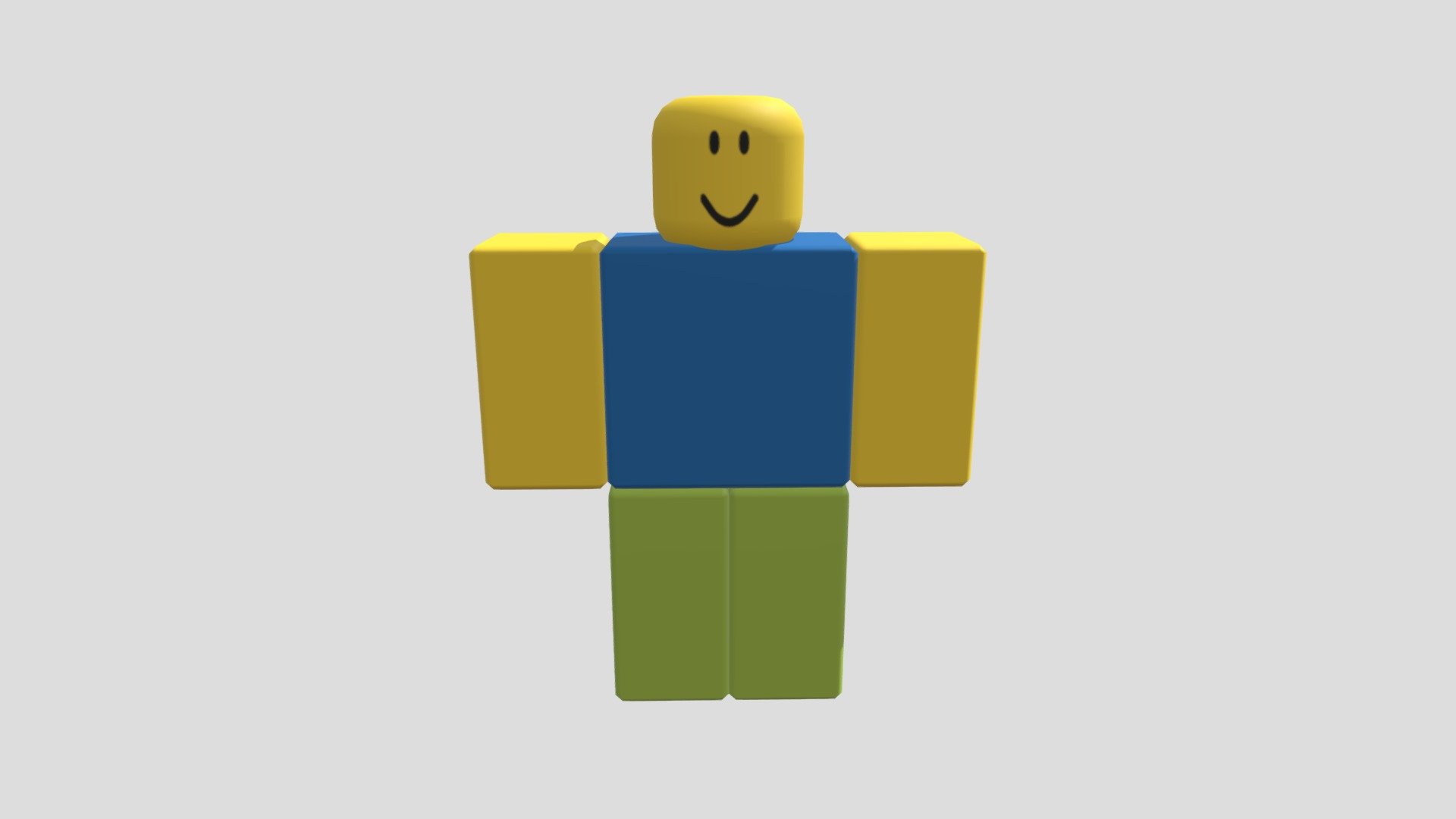 By Roblox - Roblox-Noob - Download Free 3D model by Roblox (@Robloxs) 3d model