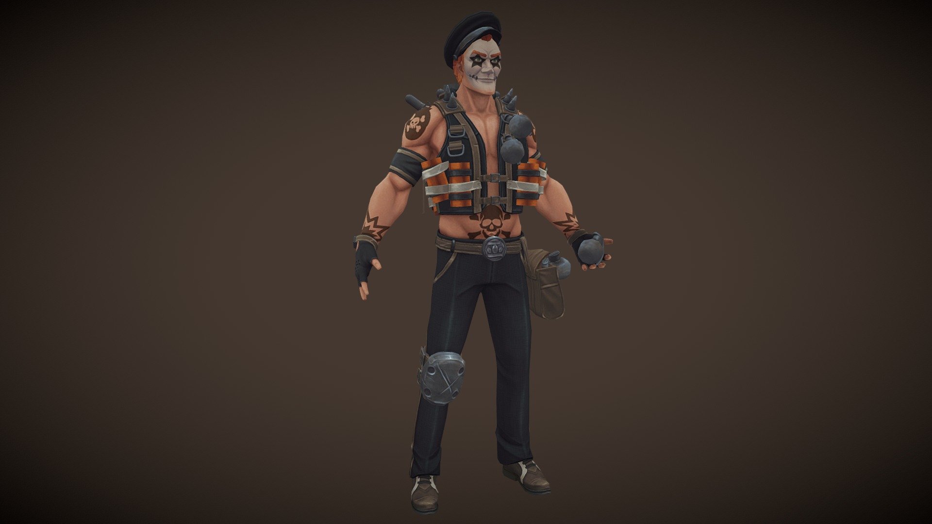 Character from mobile game &ldquo;Rage Squad