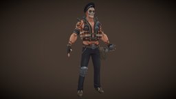 The Troublemaker sculpt, grenade, bomb, high-poly, stylised, pyro, fire, squad, rage, dynamite, stylizedcharacter, ragesquad, handpainted, low-poly, game, blender, blender3d, hand-painted, zbrush, stylized, concept, highpoly
