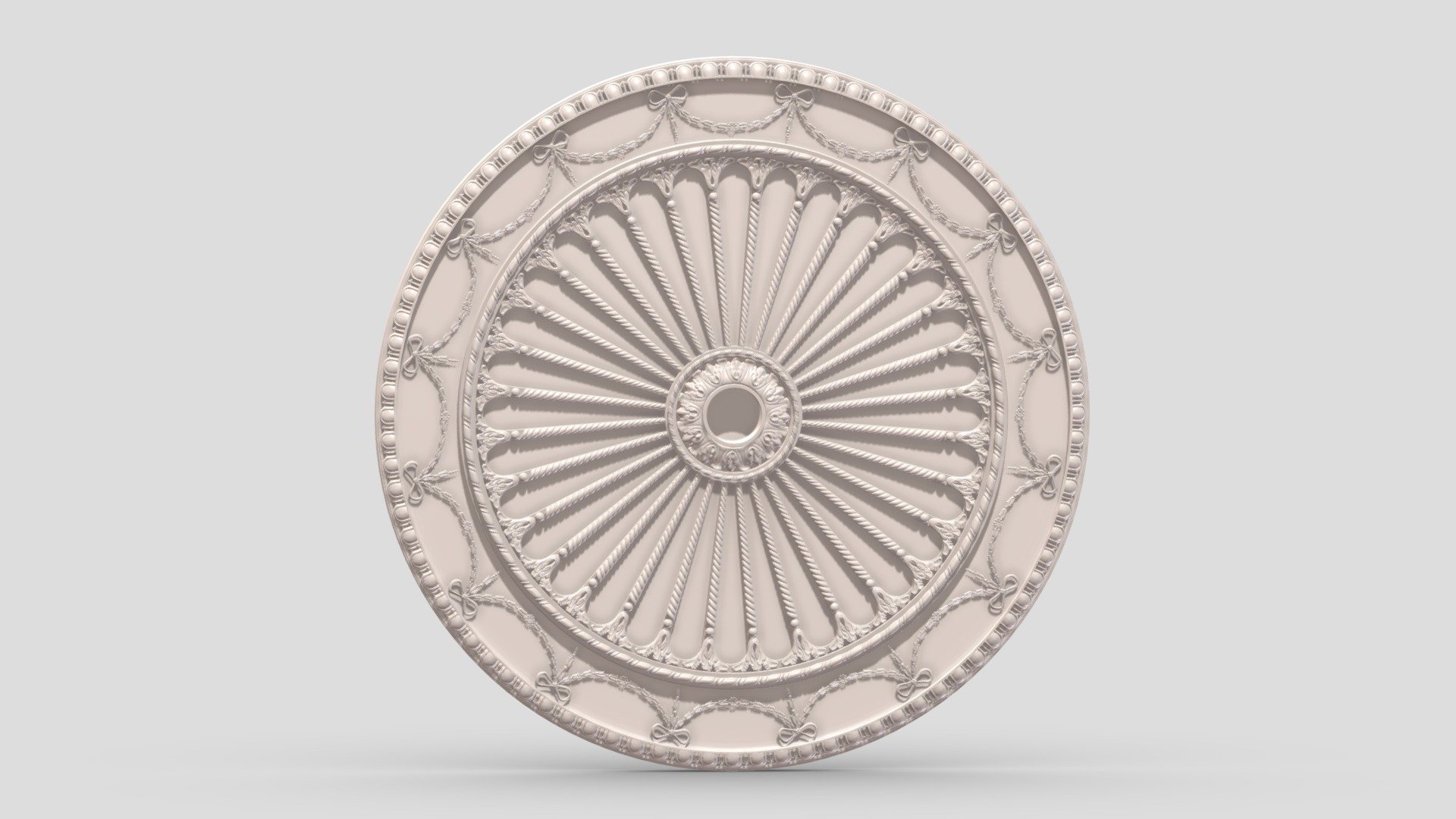 Hi, I'm Frezzy. I am leader of Cgivn studio. We are a team of talented artists working together since 2013.
If you want hire me to do 3d model please touch me at:cgivn.studio Thanks you! - Classic Ceiling Medallion 49 - Buy Royalty Free 3D model by Frezzy3D 3d model