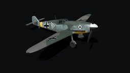 Messerschmitt Bf 109 f-2 ww2, fighter, wwii, germany, fw190, bf109, me109, messershmit