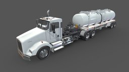 Kenworth T800 Oil Truck truck, oil, trailer, tanker, heavy, transport, semi, fuel, water, tank, duty, t800, kenworth, vehicle