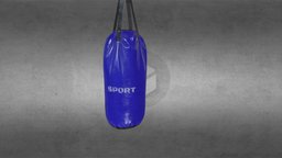 boxing bag, test, work in progress boxing, box, substancepainter, substance, sport