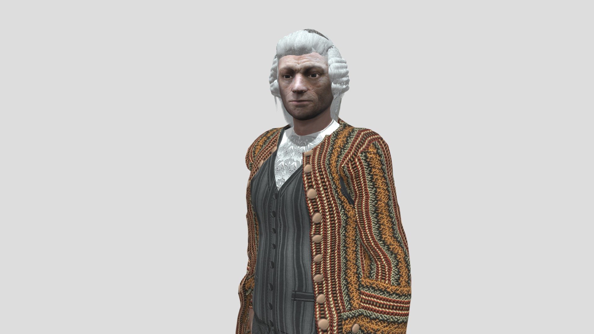 Robespierre - Download Free 3D model by gb.prof.69 3d model