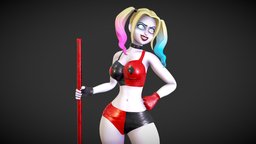 Harley Quinn from HBO Series figure, statuette, statue, actionfigure, dccomics, harleyquinn, harley-quinn, action-figure, model, sculpture