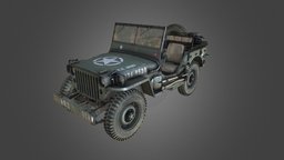 WW2 jeep B