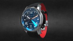 Bausele Blue Oceanmoon Watch style, fashion, new, stylish, vr, ar, app, watches, watch, blue, newstyle, arwatches, arwatchesapp